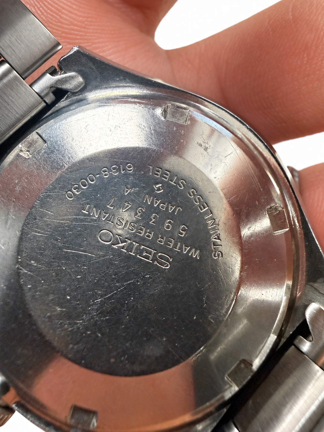 Seiko 5 Sports Speed-Timer 6138-0030 "Kakume" Auto Chronograph Day/Date 42mm